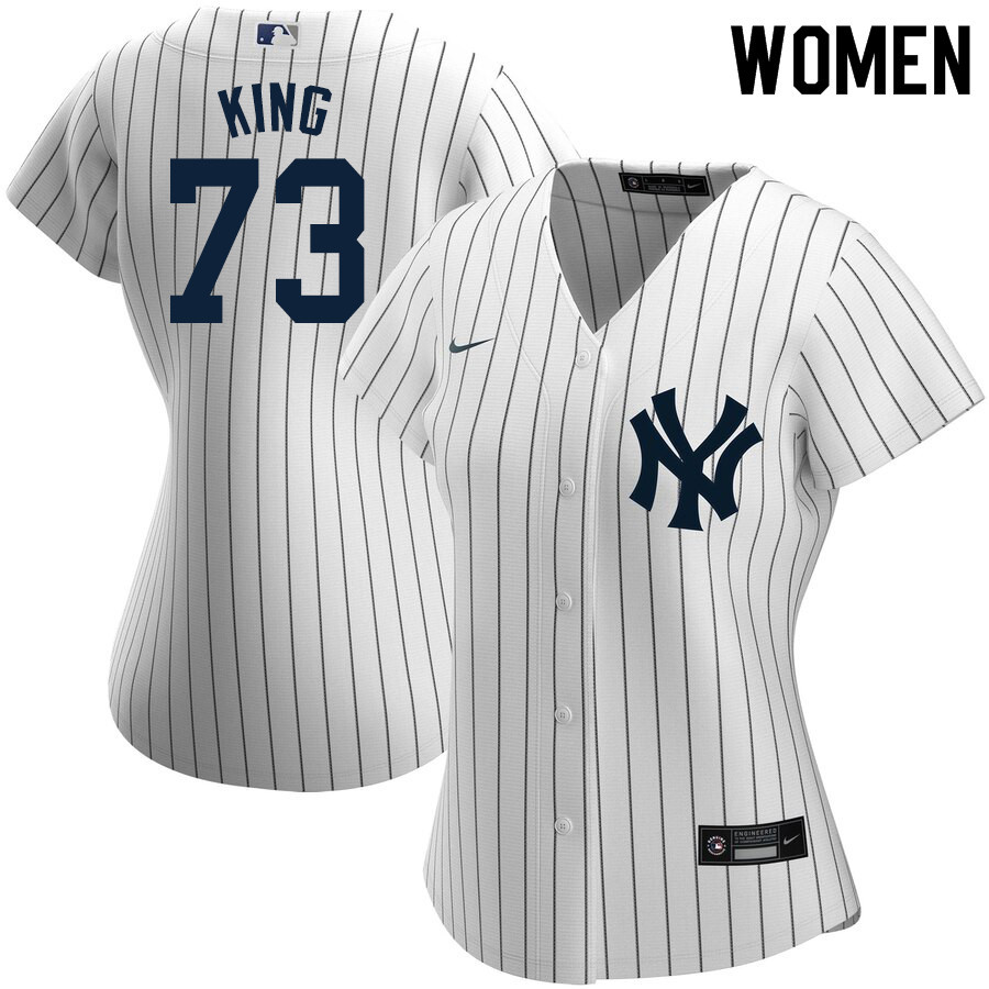 2020 Nike Women #73 Michael King New York Yankees Baseball Jerseys Sale-White